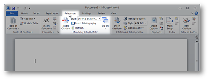 mendelye word plugin for mac